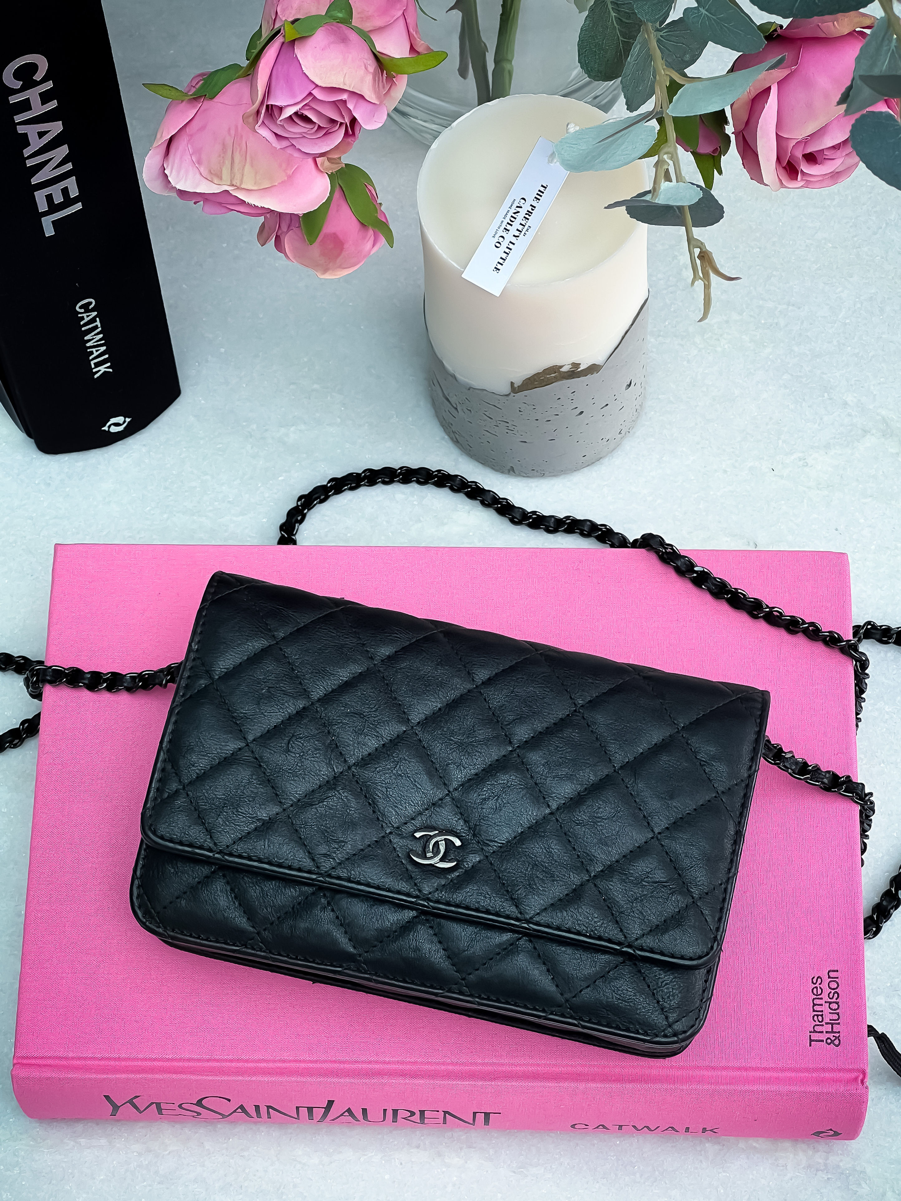 Chanel Classic "So Black" Wallet on Chain