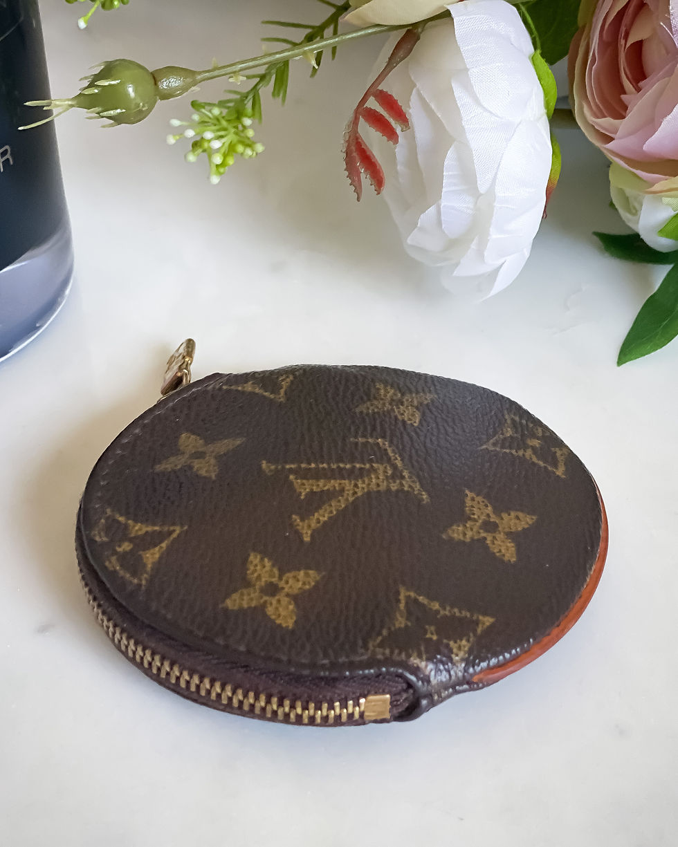 Thumbnail: Louis Vuitton Porte-Monnaie Rond Round Coin Purse Classic Monogram