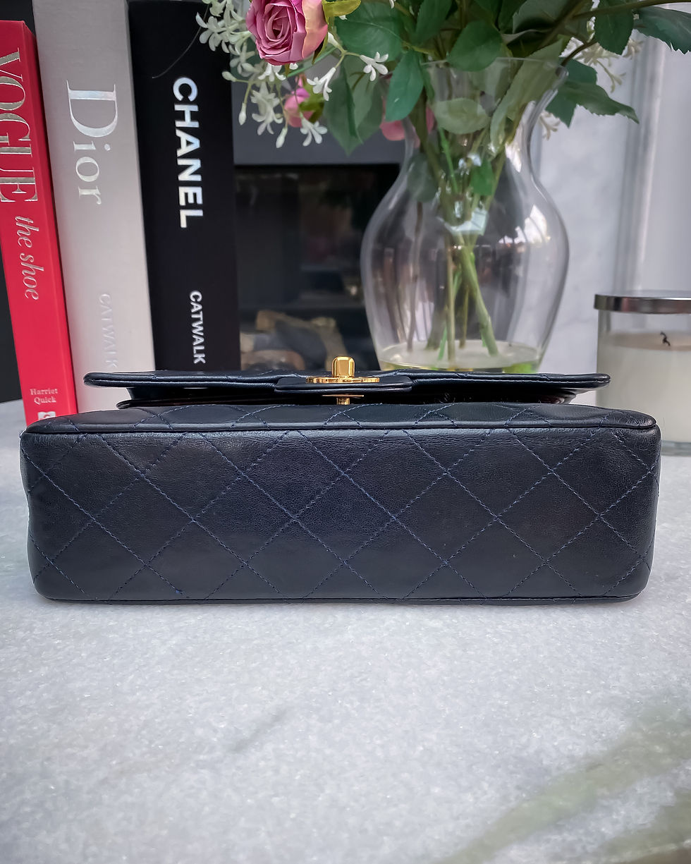 Thumbnail: Chanel 9 inch Vintage Classic Flap