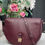 Thumbnail: Mulberry Tessie Satchel - oxblood with light gold tone hardwa