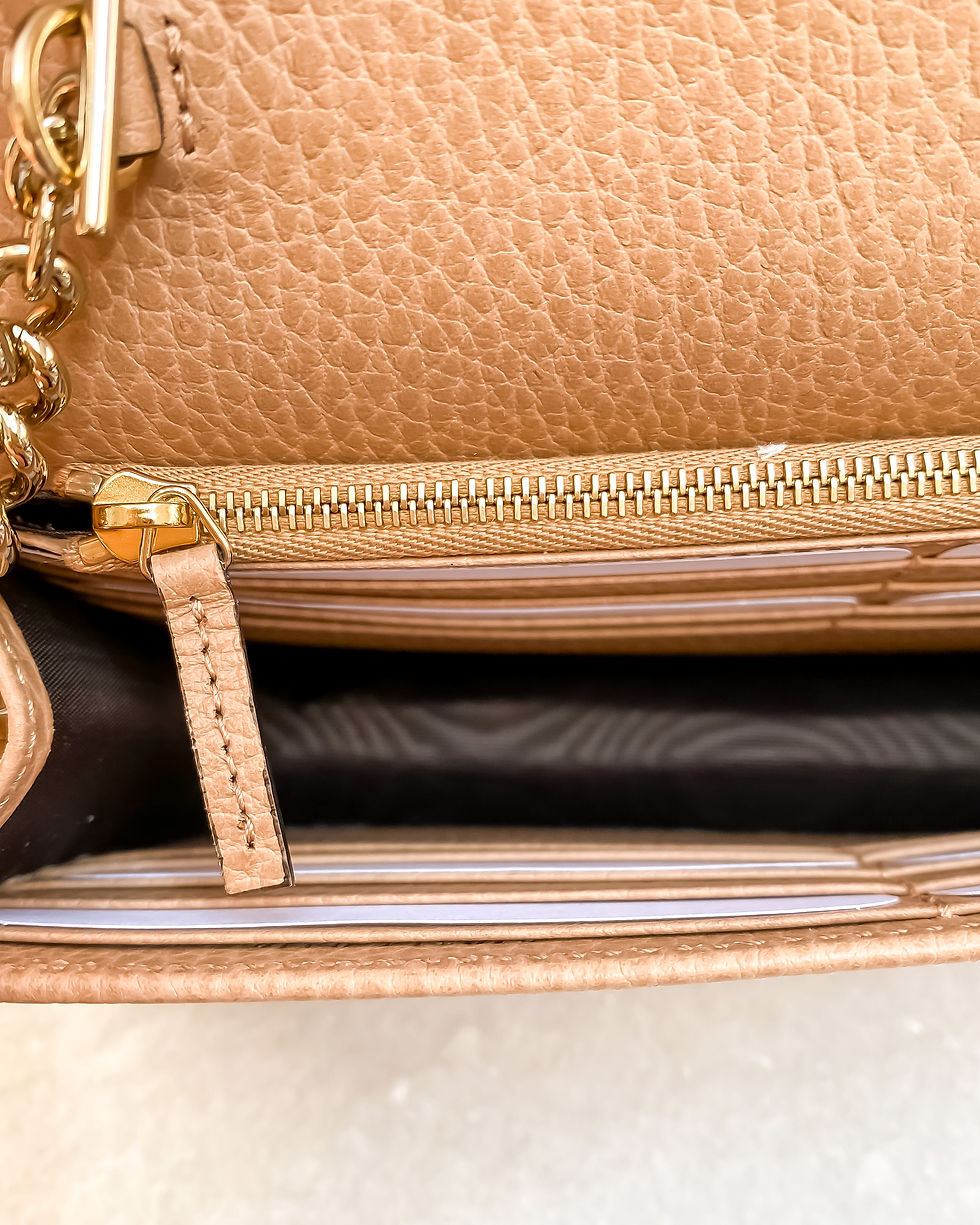 Thumbnail: Gucci Interlocking GG Clutch Wallet on Chain Bag