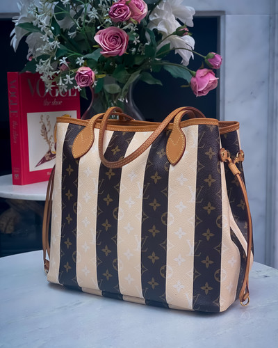 Louis Vuitton Limited Edition Neverfull Rayures MM Loved To Go