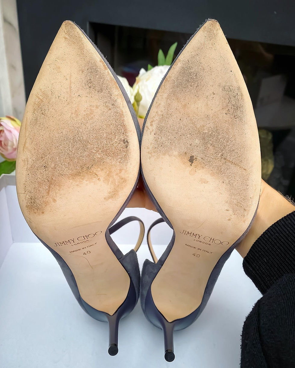 Thumbnail: Jimmy Choo Lucy 100 Dusk Suede