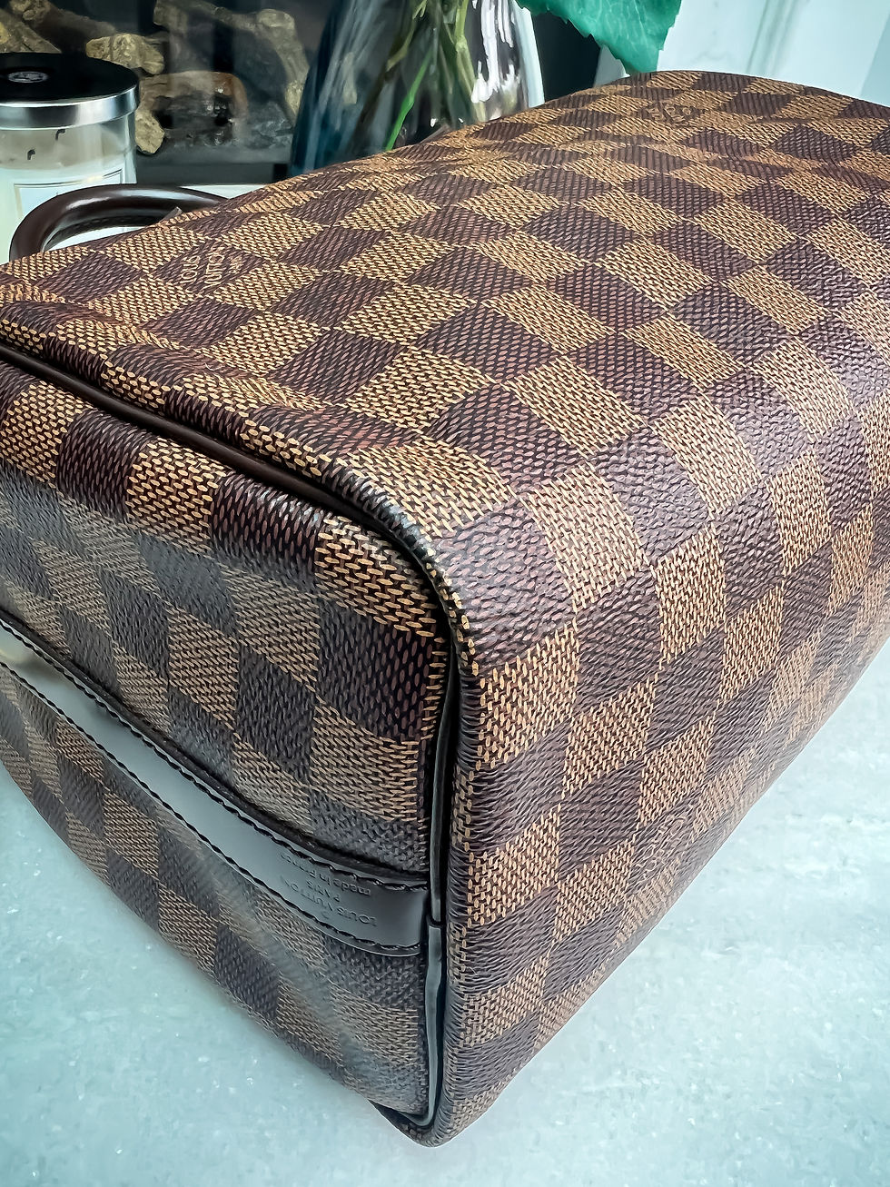 Thumbnail: Louis Vuitton Speedy Bandouliere 25 in Damier Ebene 