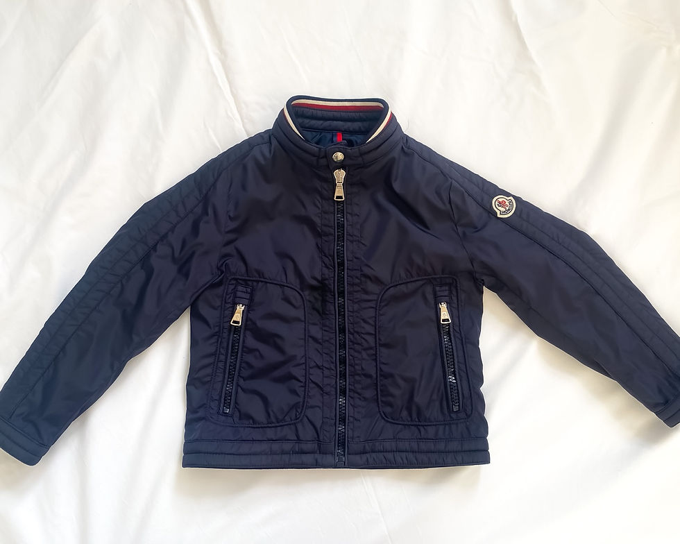 Thumbnail: Moncler Gautey Navy Jacket - 4 Years