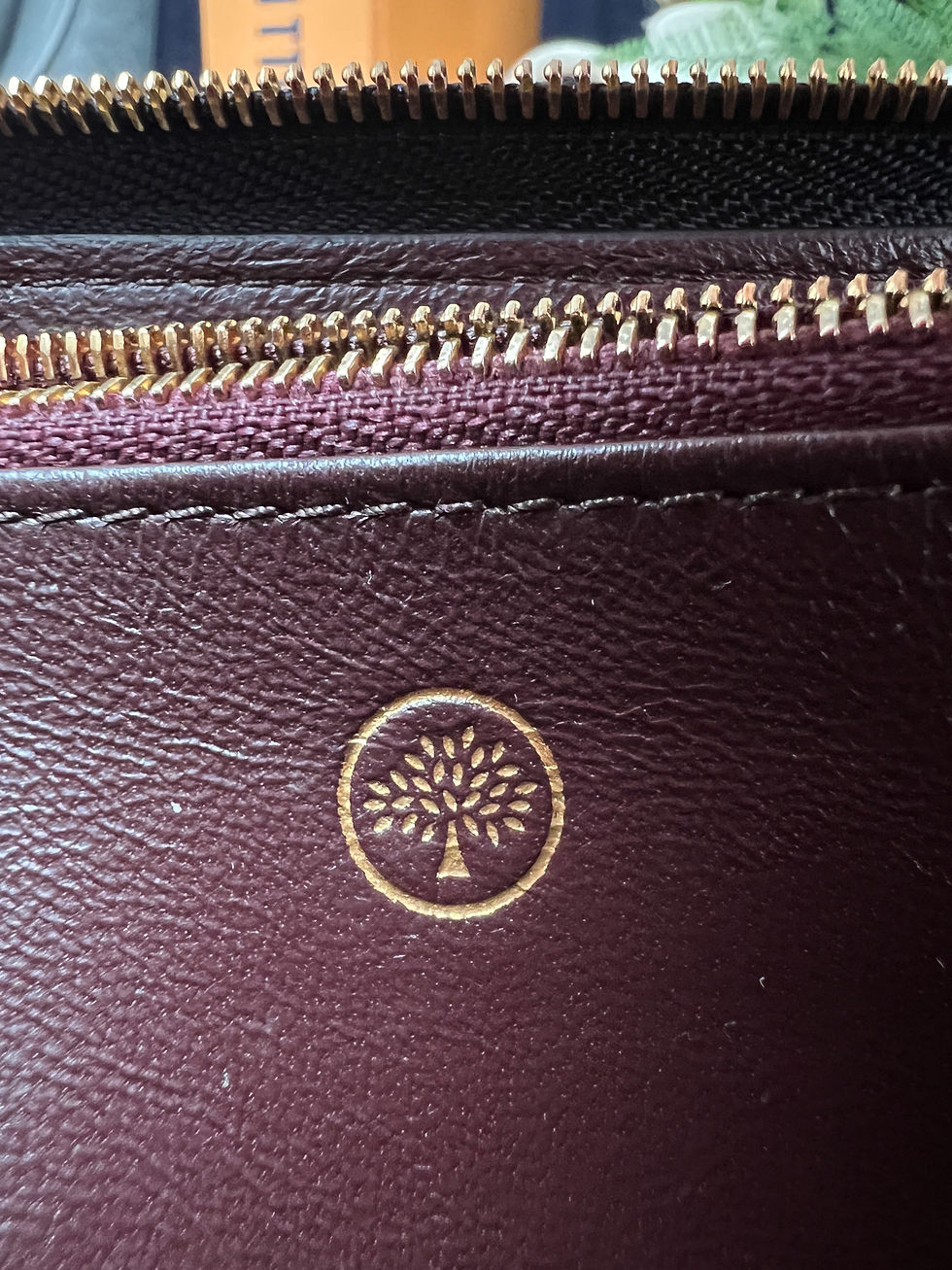 Thumbnail: Mulberry 8 Card Wallet Continental Purse in Black Leather