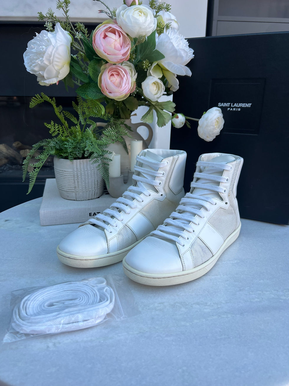 Thumbnail: Saint Laurent Sneakers High SL03 - 330268 Size 40.5