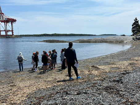 Royal Commonwealth Society of Nova Scotia Branch Supports Student Shoreline Learning Experience