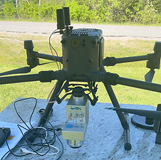 Photo of Drone with Lidar Camera