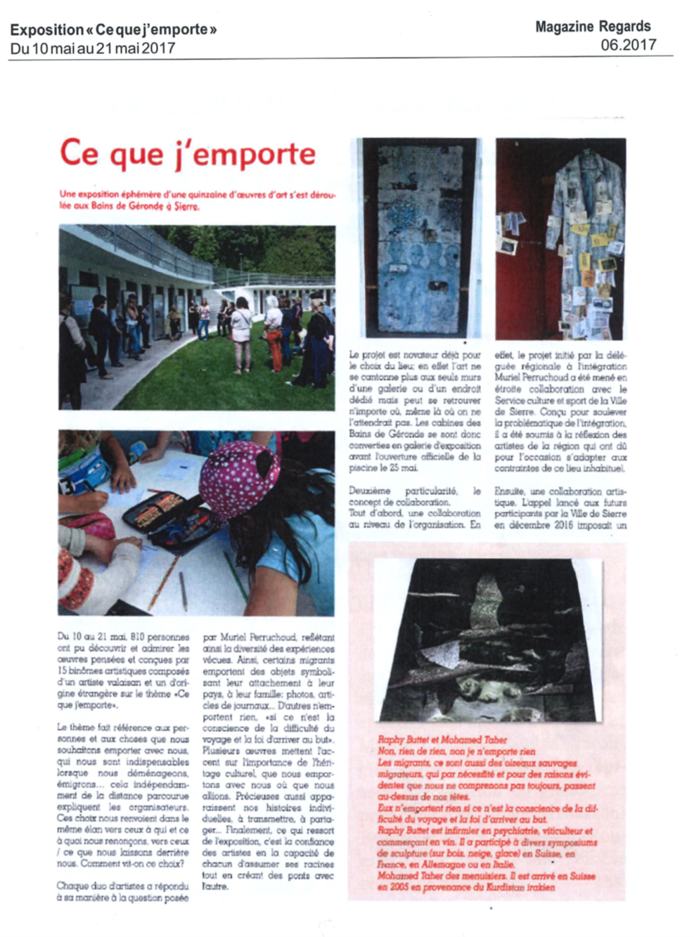 Magazine Regards (1/2)