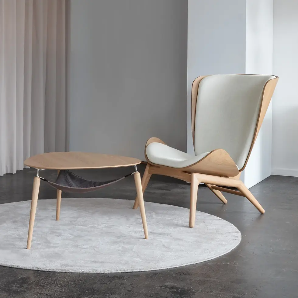 Miniaturbild: Dänischer Ohrensessel - Textil