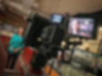 woman using a teleprompter Blackburn Media©