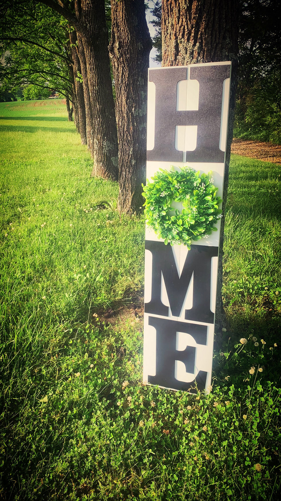 Thumbnail: Farmhouse Style HOME porch sign