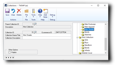 Create Collections in Dynamics GP