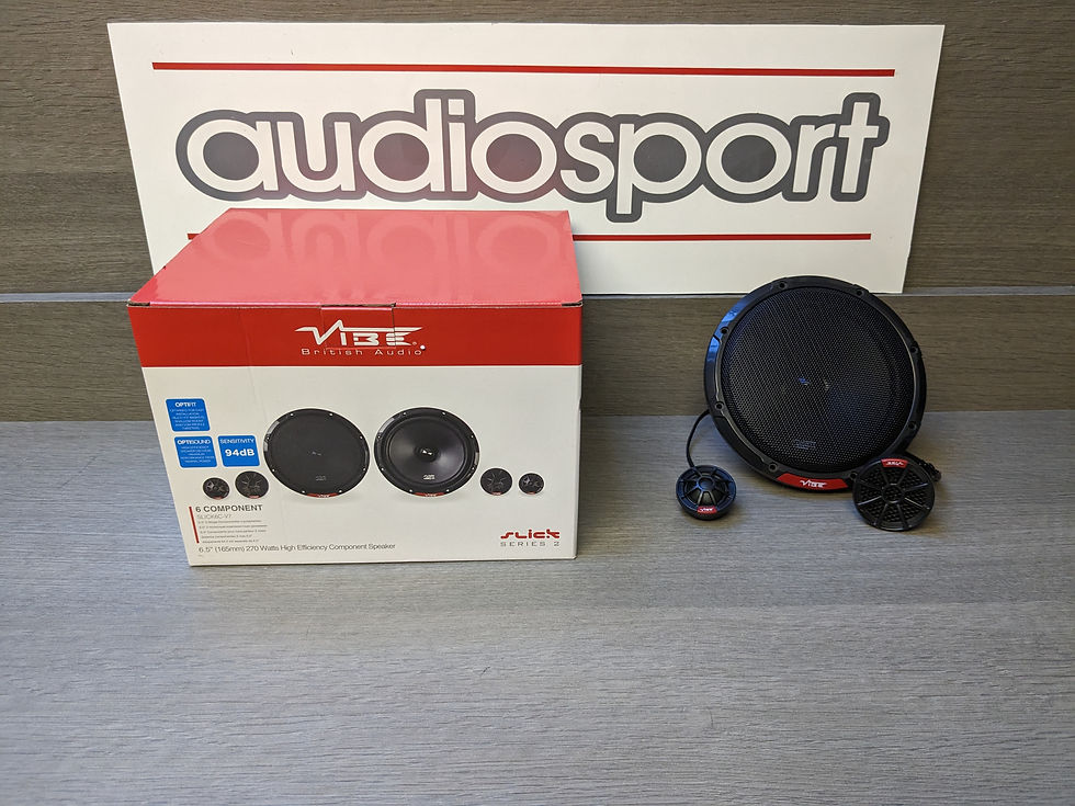 Vibe Slick6C-V7 6 inch component speakers | Audiosport