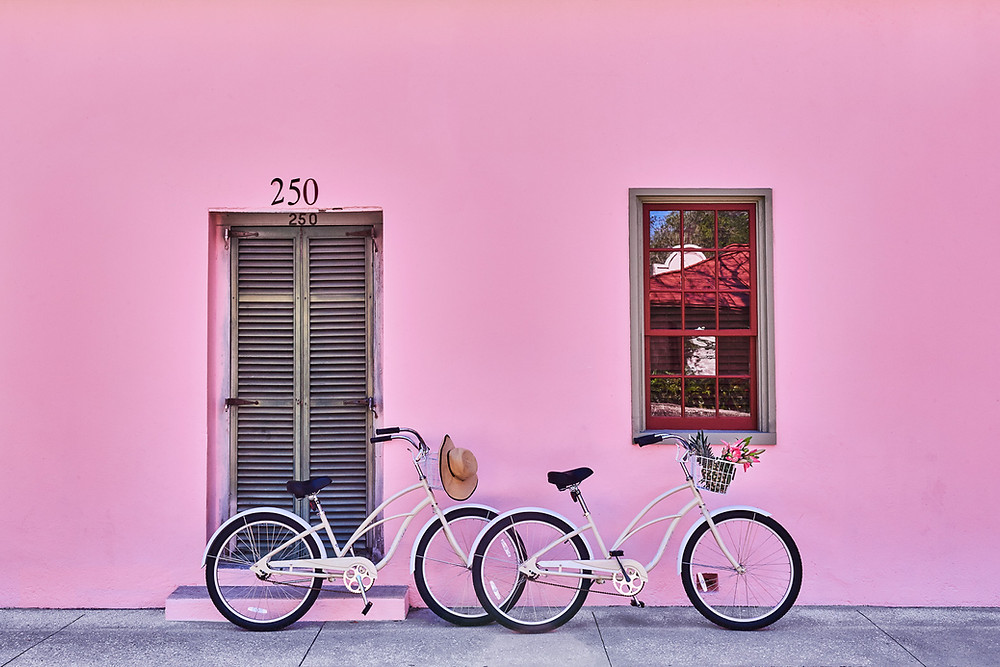 Pink Wall outside The Collector