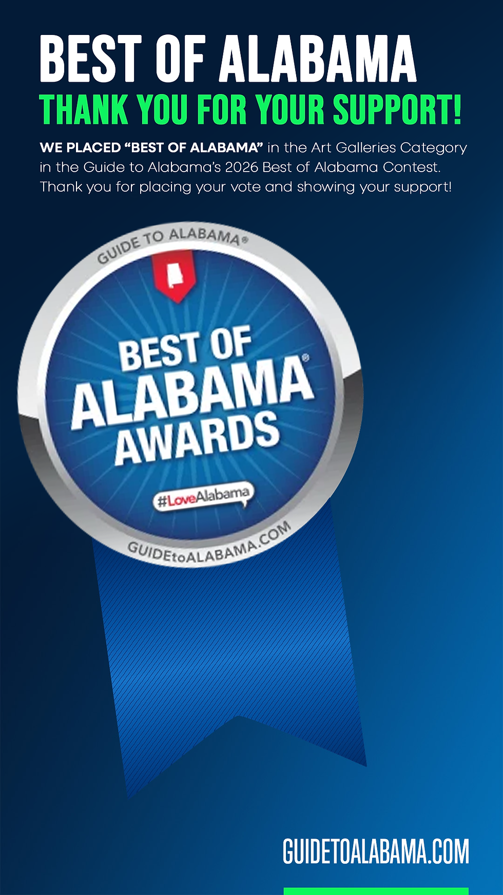 Best of AL Award Winner