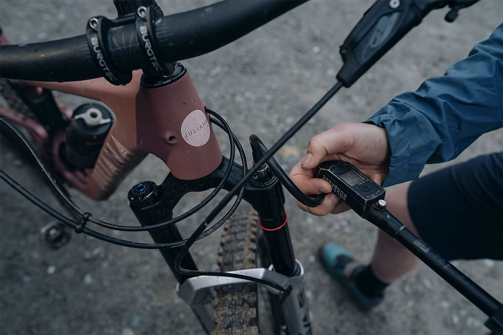 Réglage suspensions VTT
