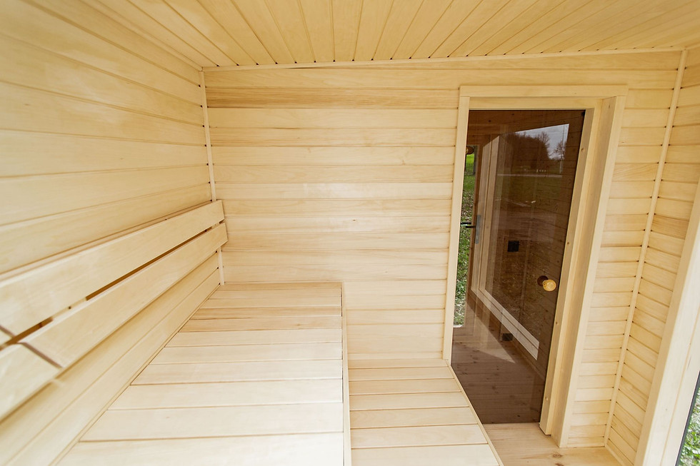 Thumbnail: Insulated frame sauna Bliss 244×340