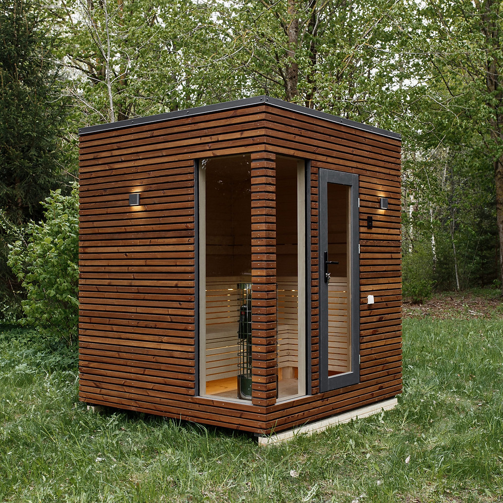 Thumbnail: Insulated frame sauna Balance 210×210