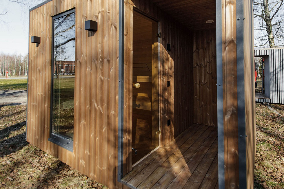 Thumbnail: Insulated frame sauna Silence 240×365