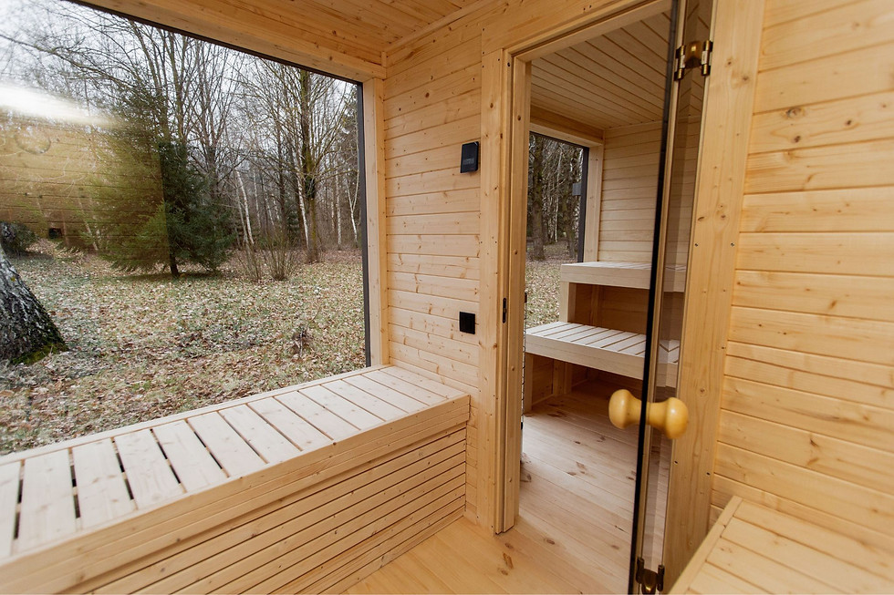 Thumbnail: Insulated frame sauna Pulse 240×410