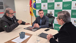 Victorino recebe apoio da segurança pública e da classe médica à proposta de proteção aos profissionais da saúde