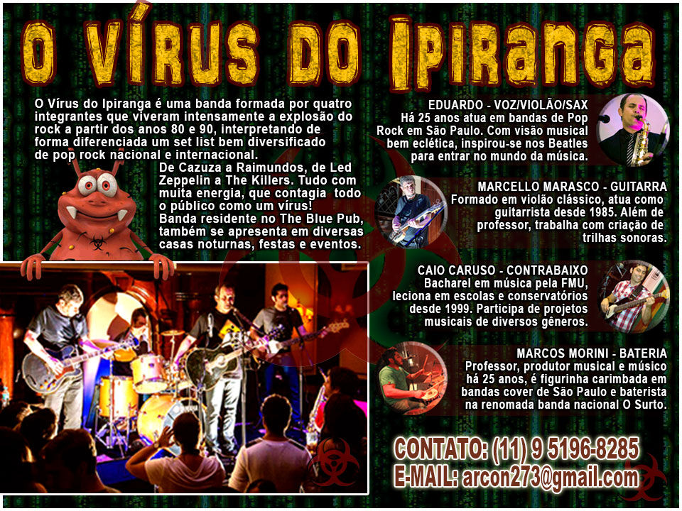 Release banda O Vírus do Ipiranga