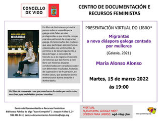 Presenta de Migrantas no Centro de Documentación Feminista de Vigo
