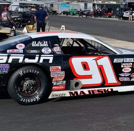 Ty Majeski wins his 100th career Super Late Model Feature in the Orange Blossom 100 at New Smyrna 