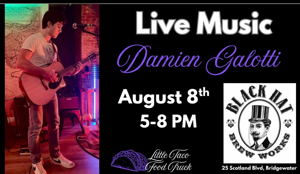 Live Music With Damien Galotti Food Truck: Little Taco