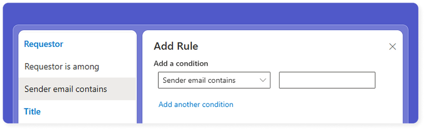 Ticketing automation in Teams
