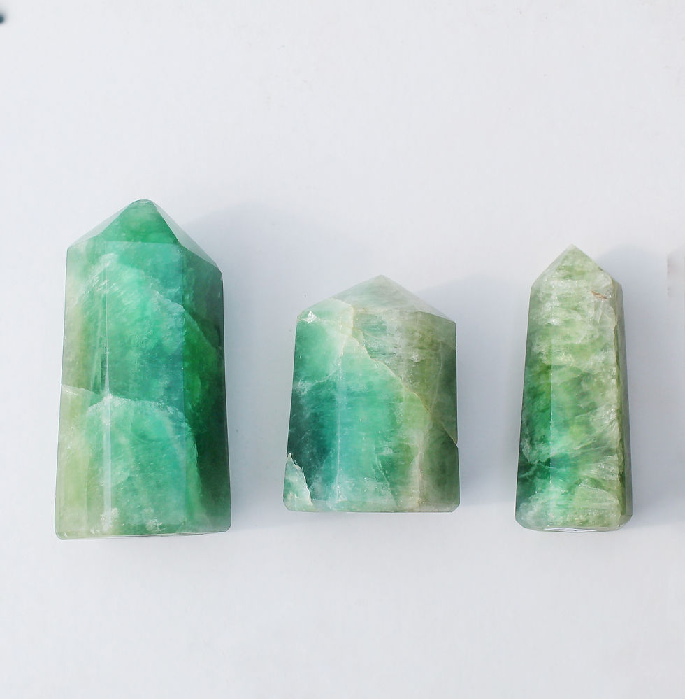 Chunky Fluorite Point