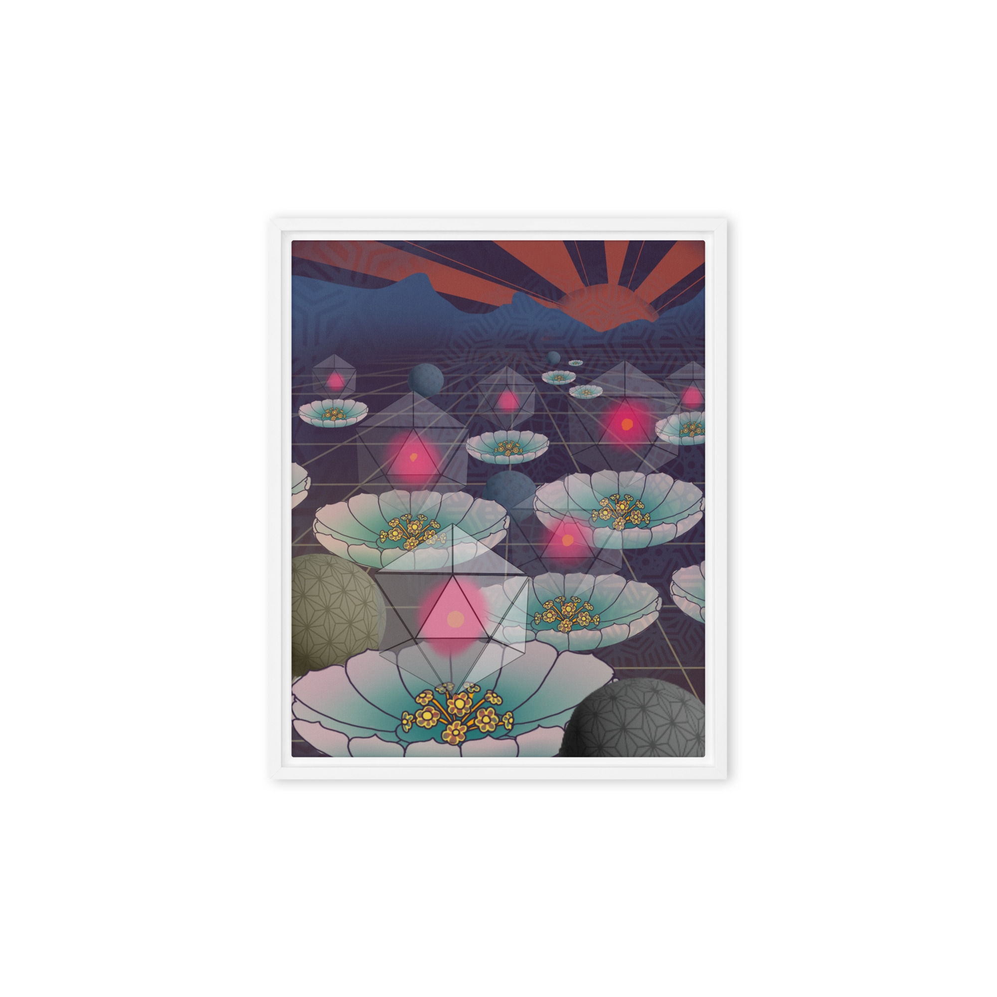 Framed canvas