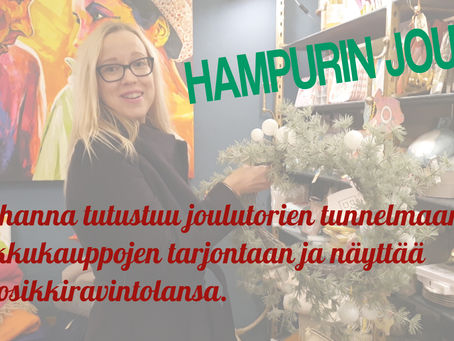 Hampurin lentävä joulupukki!