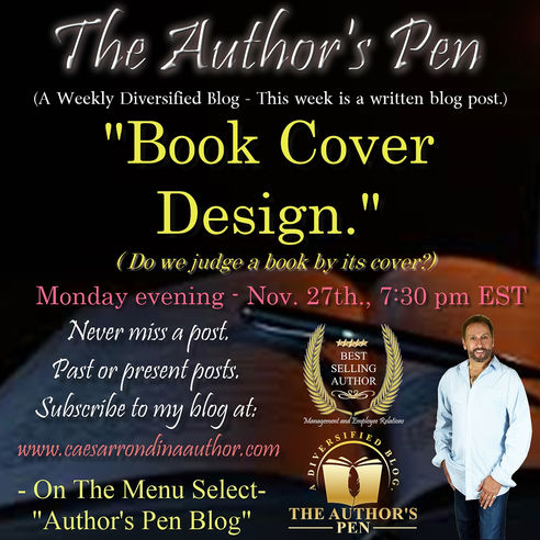 Book Cover Design - Do we judge a book by its cover?