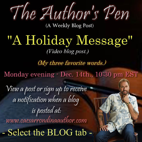 A Holiday Message