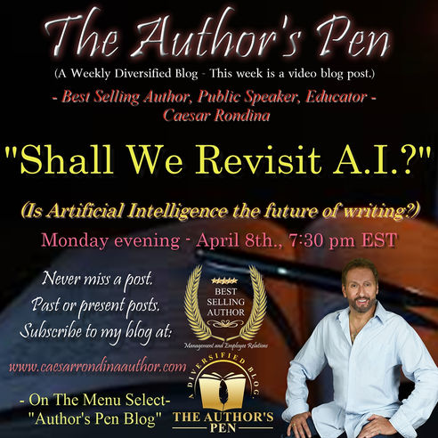 Shall We Revisit A.I.? - Is Artificial Intelligence the future of writing?