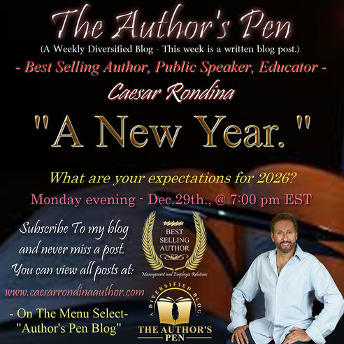 A New Year. - What are your expectations for 2026?