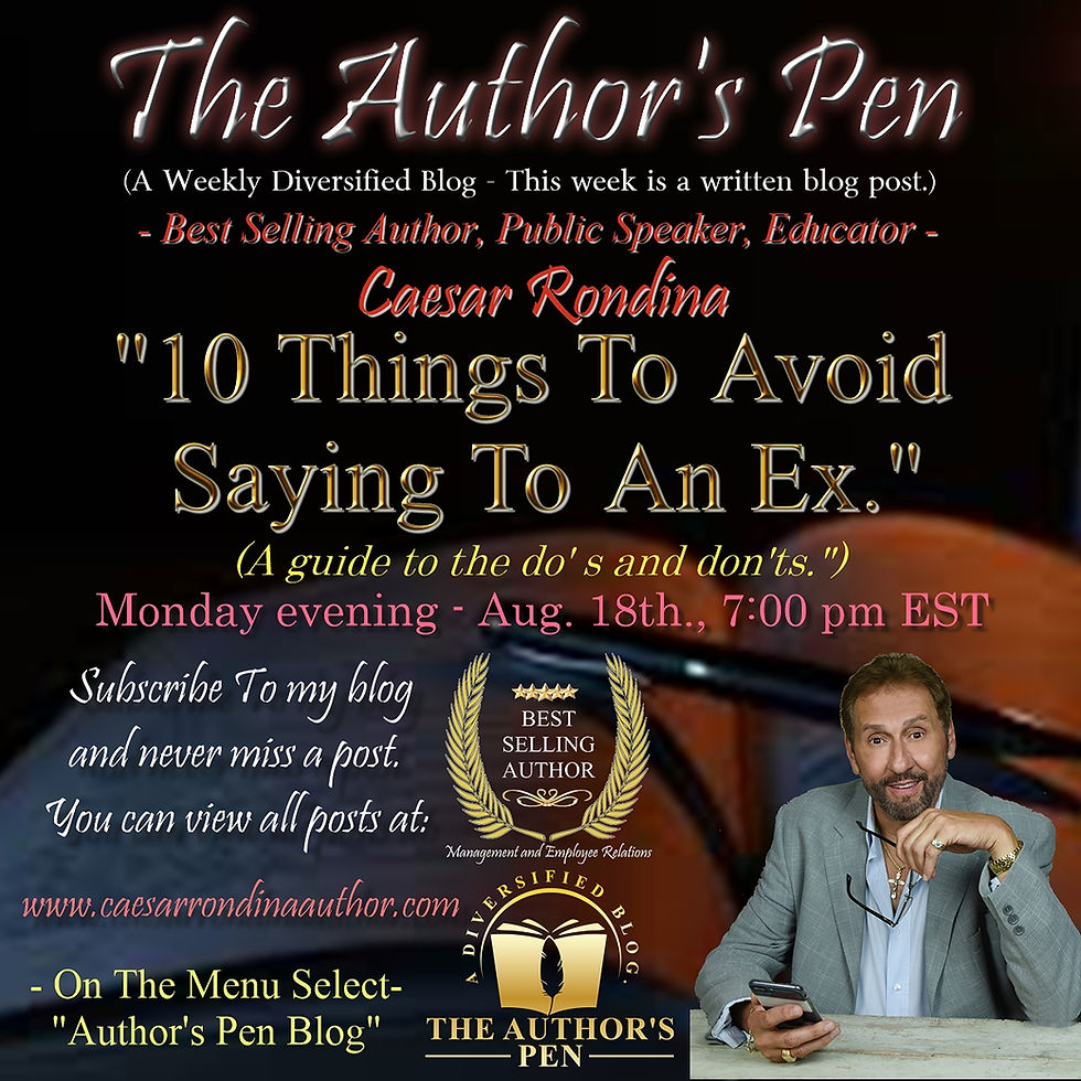 Promo photo with authors picture and blog title