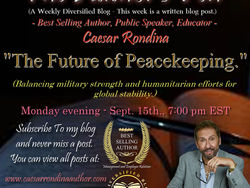 The Future of Peacekeeping - balancing military strength and humanitarian efforts for global stability.