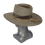 Thumbnail: Handcrafted PATH TO RIGHTEOUSNESS hat in Natural color