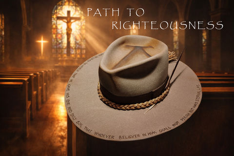 Brim Vibes Path To Righteousness custom hat