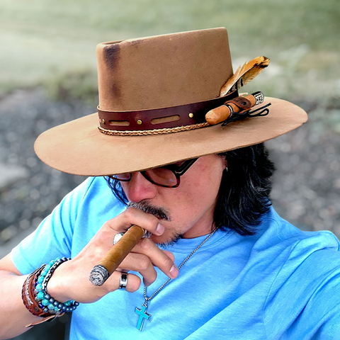 Brim Vibes Robusto Elegante custom hat