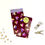 Miniaturbild: Mini-Papiertüten DOUBLE HEARTS 7x13 lila