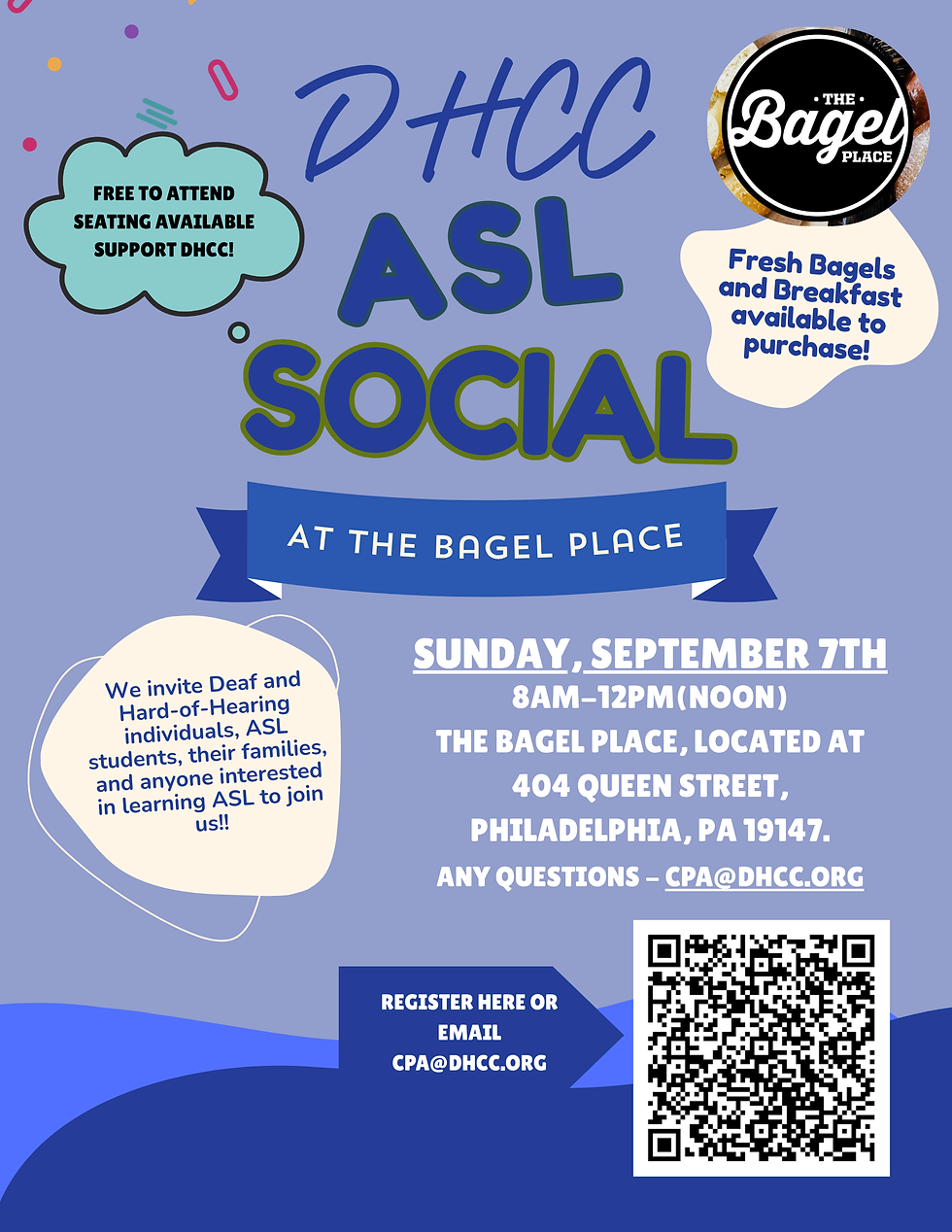 Student Social! ASL Students / Deaf / Hard-of-Hearing / ASL Users Social