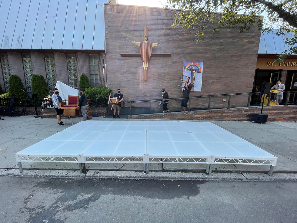 Thumbnail: Custom Platform LED Staging