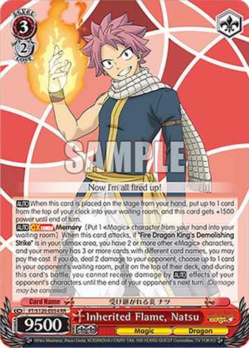 Inherited Flame, Natsu | Common Ground