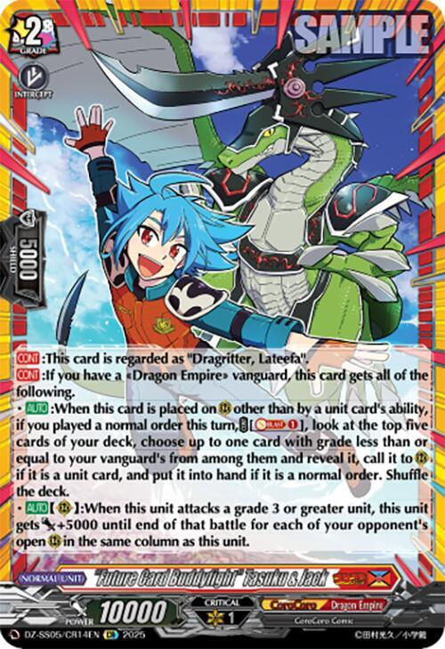 "Future Card Buddyfight" Tasuku & Jack (CR)