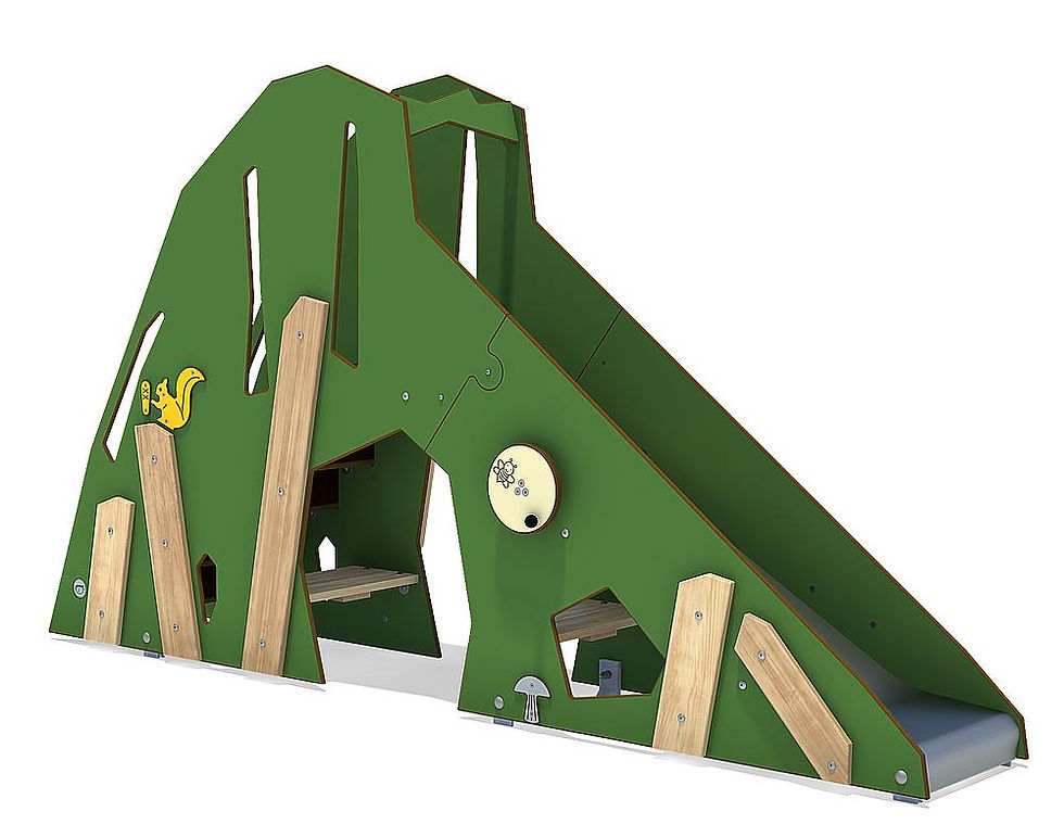Evie Forest Rotaļu kalniņš - fern green